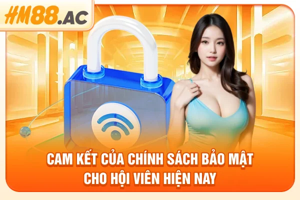 Cam kết của chính sách bảo mật cho hội viên hiện nay