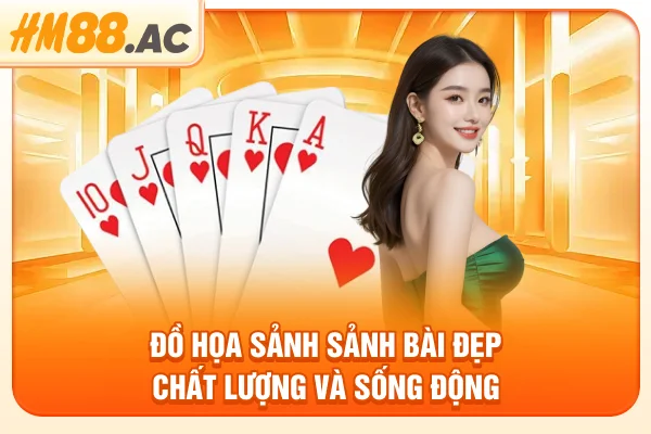 Đồ họa sảnh sảnh bài đẹp chất lượng và sống động